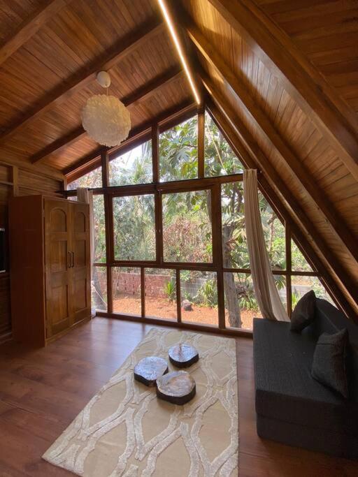 Mangifera Treehouse-Elixir Beach Farm-Jacuzzi-Cozy Villa Alibag Exterior photo